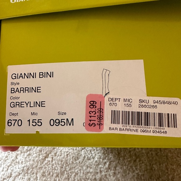 Gianni Bini Knee High Boots size 9.5 - Picture 2 of 6